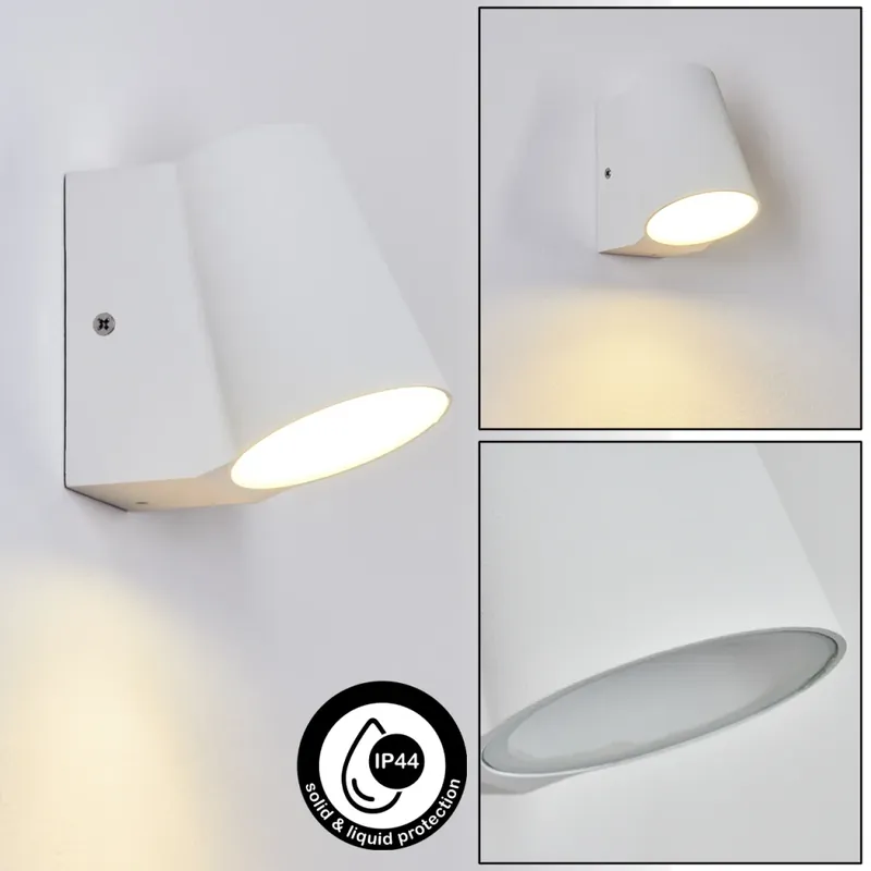 Swisher Buiten muurverlichting LED Wit, 1-licht Luxe