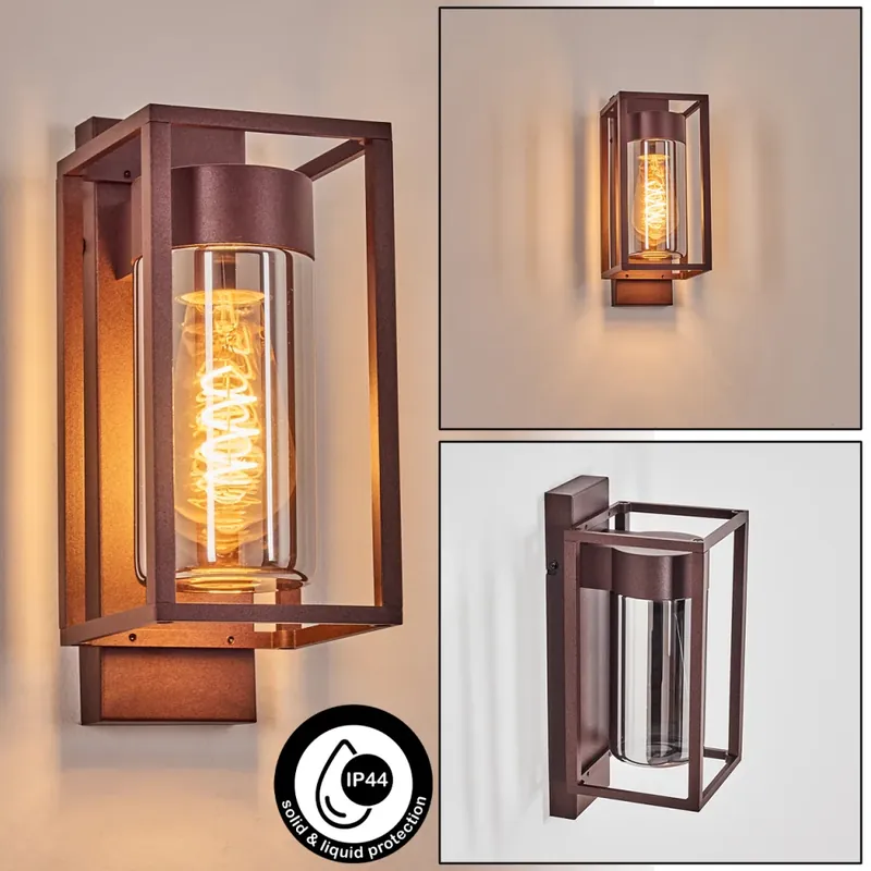 Budget Boucinho Wandlamp voor buiten Roest, 1-licht