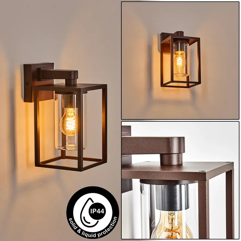 Nieuwe Collectie Trancozelos Wandlamp voor buiten Roest, 1-licht