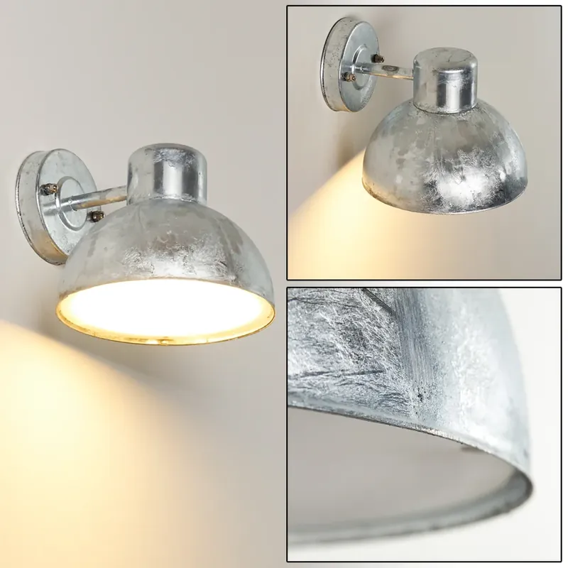 Fezzou Buiten muurverlichting Gegalvaniseerd, 1-licht Exclusief