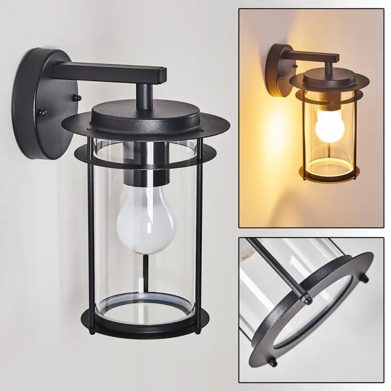 Aigle Buiten muurverlichting Zwart, 1-licht Speciale Aanbieding