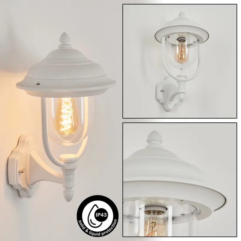 Aanbieding Tingha Buiten muurverlichting Wit, 1-licht
