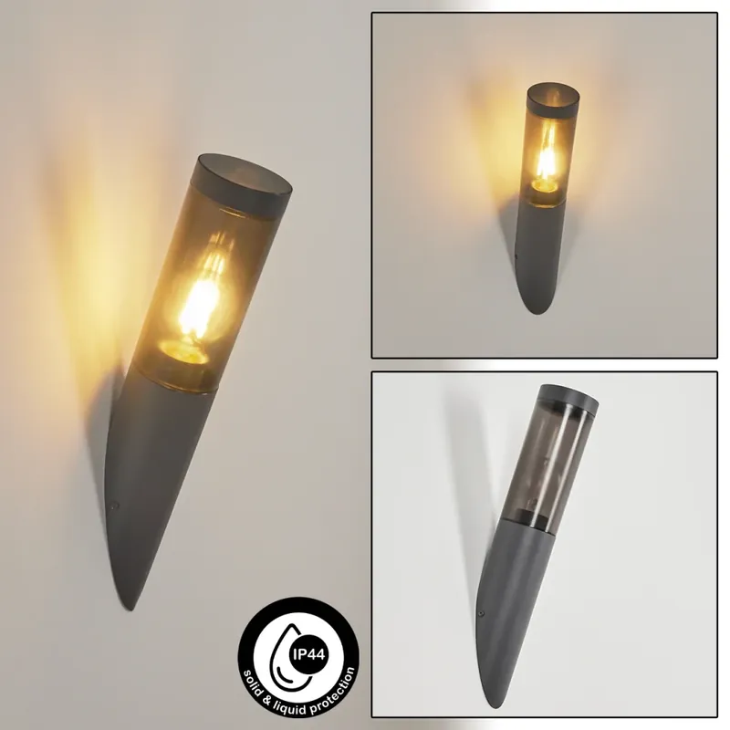 Gaborone Buiten muurverlichting Antraciet, 1-licht Merkproduct