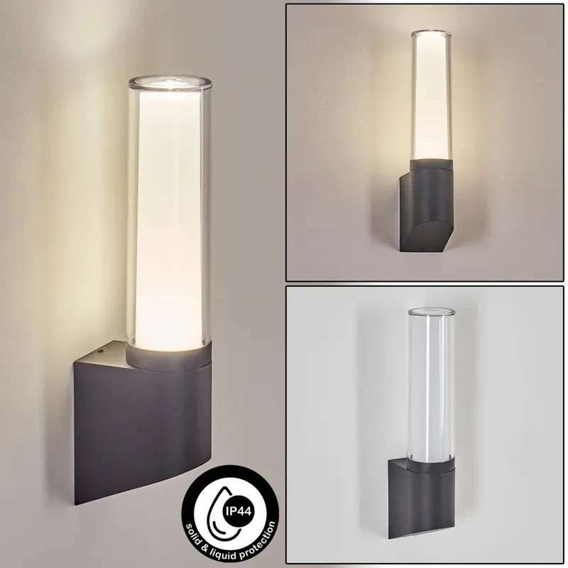 Koop Online Isara Wandlamp voor buiten, Wandlamp LED Antraciet, 1-licht
