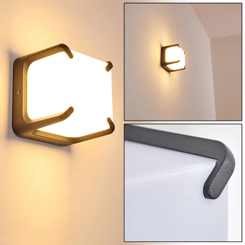 Voordeelprijs Armor Buiten muurverlichting LED Antraciet, 1-licht