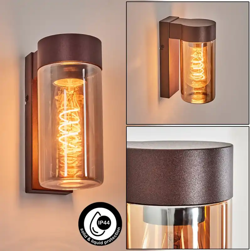 Encoberta Wandlamp voor buiten Roest, 1-licht Budget