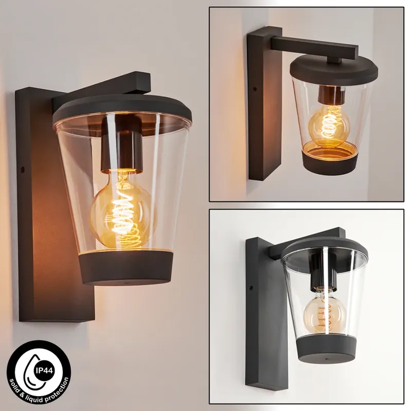 Limited Edition Eloida Buiten muurverlichting Antraciet, 1-licht