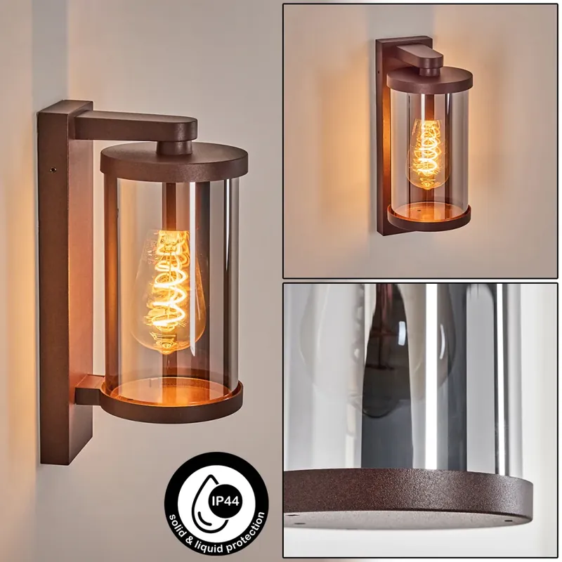 Bestel Nu Telhada Buitenlicht, Wandlamp voor buiten Roest, 1-licht