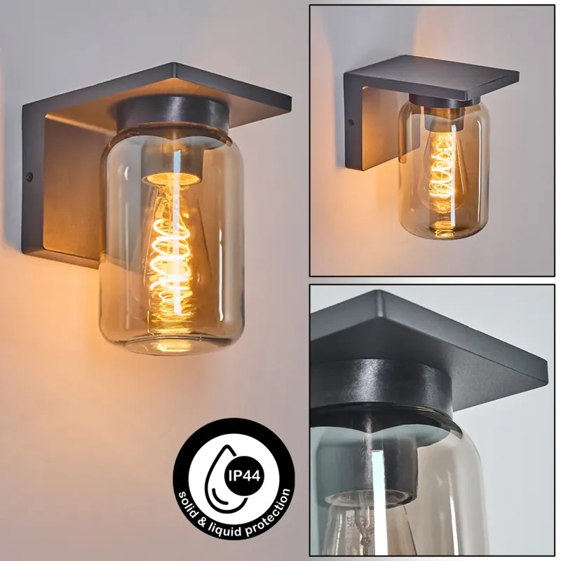 Aquin Buiten muurverlichting Antraciet, 1-licht Favoriet