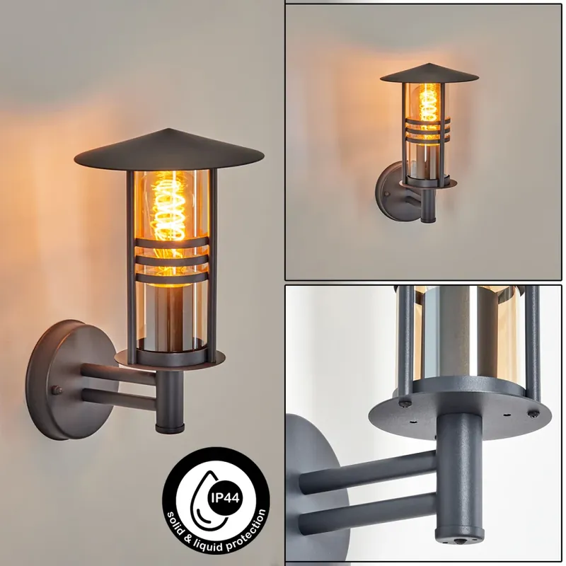 Forli Wandlamp voor buiten Antraciet, 1-licht Must-Have