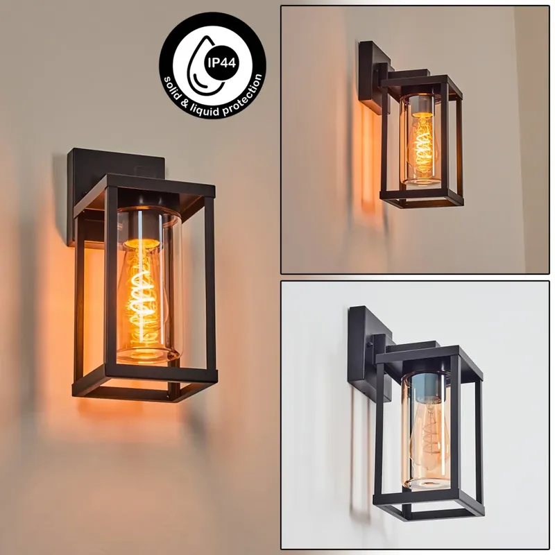 Avete Wandlamp voor buiten Zwart, 1-licht Seizoensaanbieding