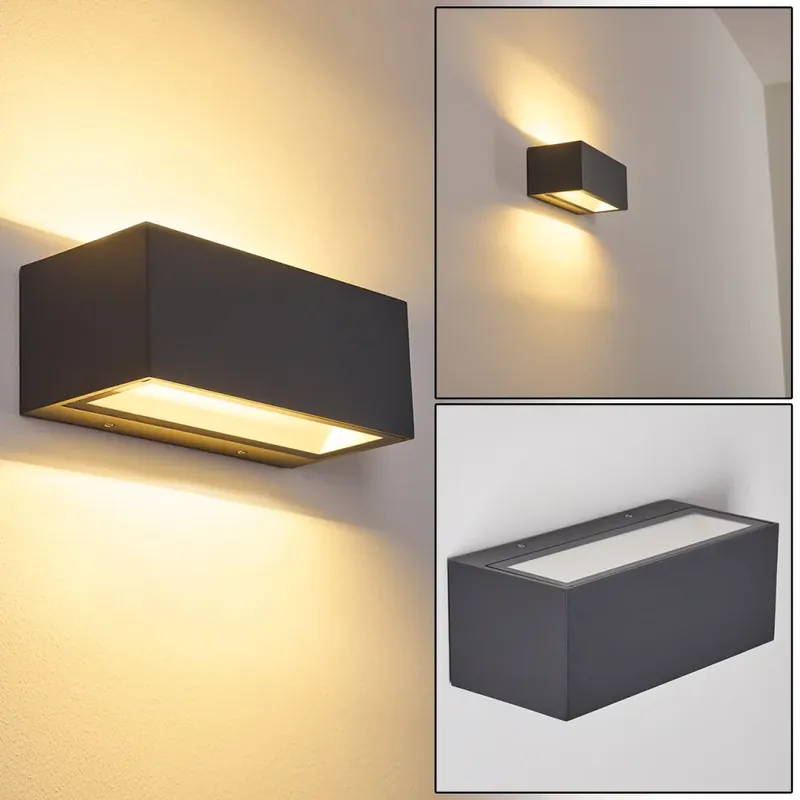Spidern Buiten muurverlichting LED Aluminium, 1-licht Uitverkoop