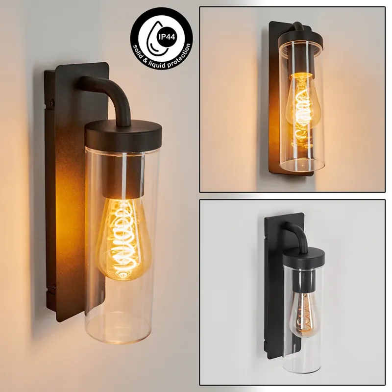 Svartgrund Buiten muurverlichting Zwart, 1-licht Finale Uitverkoop