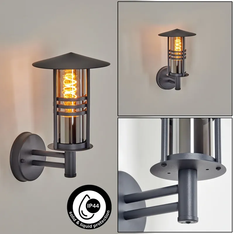 Forli Wandlamp voor buiten Antraciet, 1-licht Beste Prijs