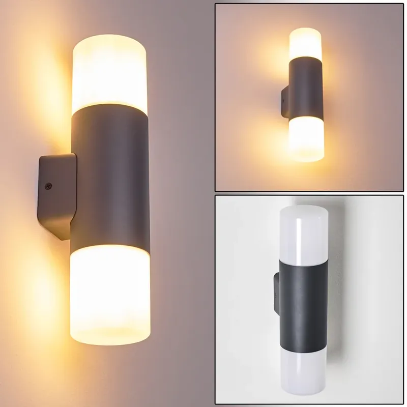 Hete Deal Schafhaus Buiten muurverlichting Antraciet, 2-lichts