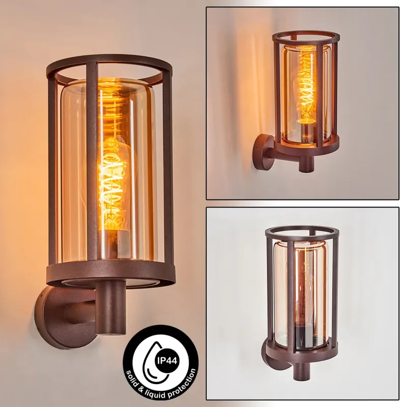 Rechtstreeks Van De Fabrikant Martinha Wandlamp voor buiten Roest, 1-licht