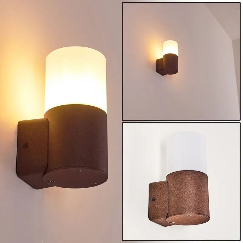 Nieuwe Collectie Buhrkall Buiten muurverlichting Roest, 1-licht