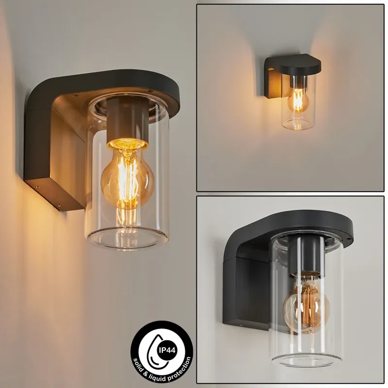 Uitverkoop Radnor Buiten muurverlichting Antraciet, 1-licht