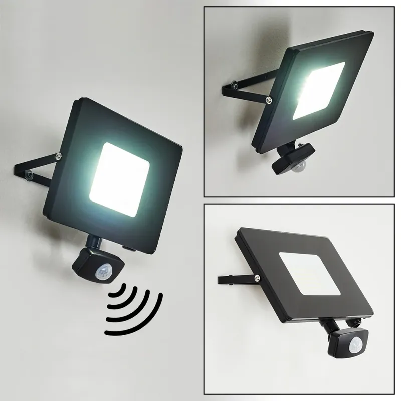 Express Levering Krokane Buiten muurverlichting LED Zwart, Wit, 1-licht