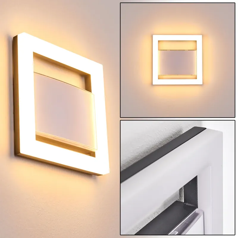 Linna Buiten muurverlichting Aluminium, 1-licht Beste Prijs