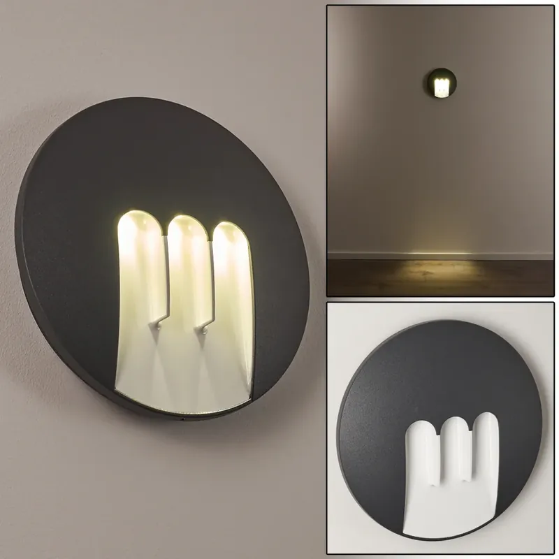 Seizoensaanbieding Silvso Buiten muurverlichting LED Antraciet, 3-lichts