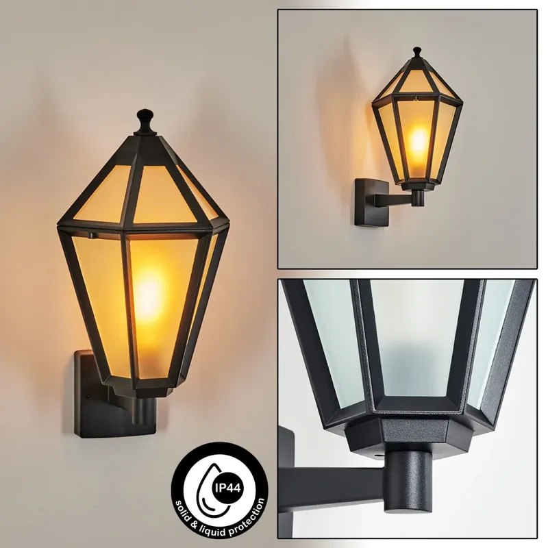 Favoriet Falfosa Wandlamp voor buiten Zwart, 1-licht