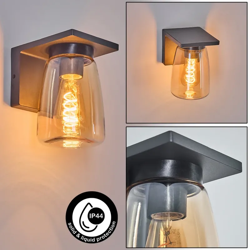 Must-Have Aquin Buiten muurverlichting Antraciet, 1-licht