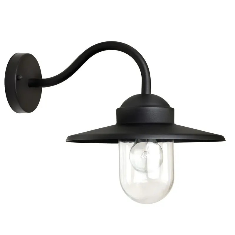 KS Verlichting Dolce Muurlamp Zwart, 1-licht Actieprijs