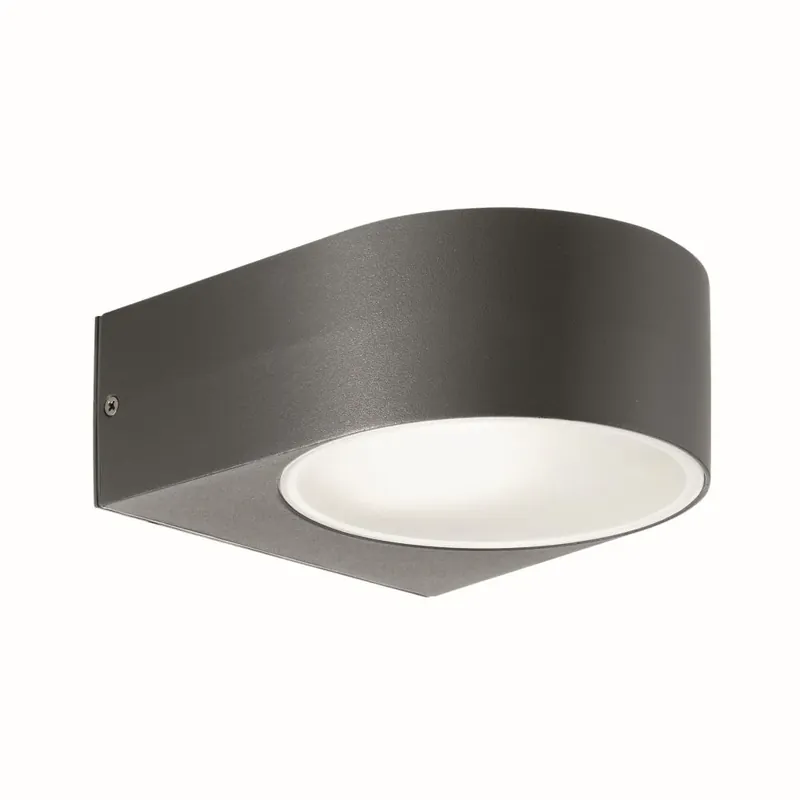 Veilige Betaling Ideallux IKO Buiten muurverlichting Antraciet, 1-licht