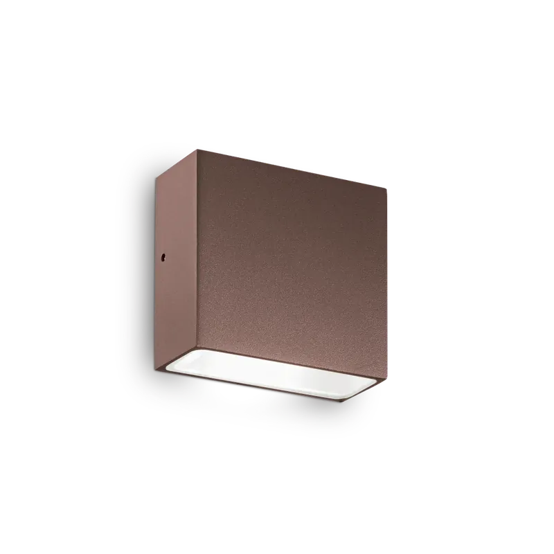 Aanbieding Ideallux TETRIS-1 Buiten muurverlichting Koperkleurig, 1-licht