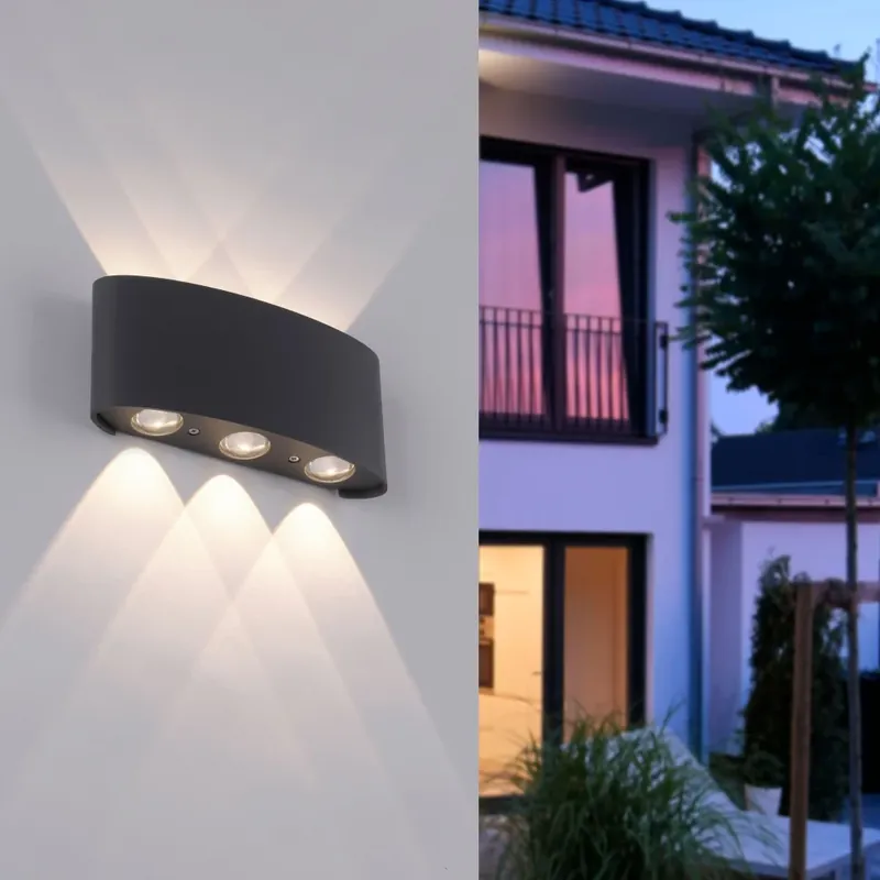 Beste Prijs Paul Neuhaus CARLO Muurlamp LED Antraciet, 6-lichts