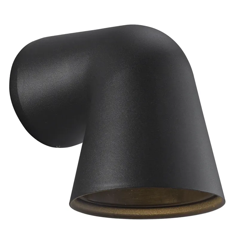 Design For The People by Nordlux FRONT Muurlamp Zwart, 1-licht Shop Nu