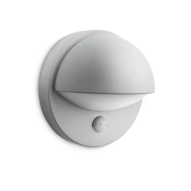 Philips myGarden June Buiten muurverlichting Grijs, 1-licht, Bewegingsmelder Limited Edition