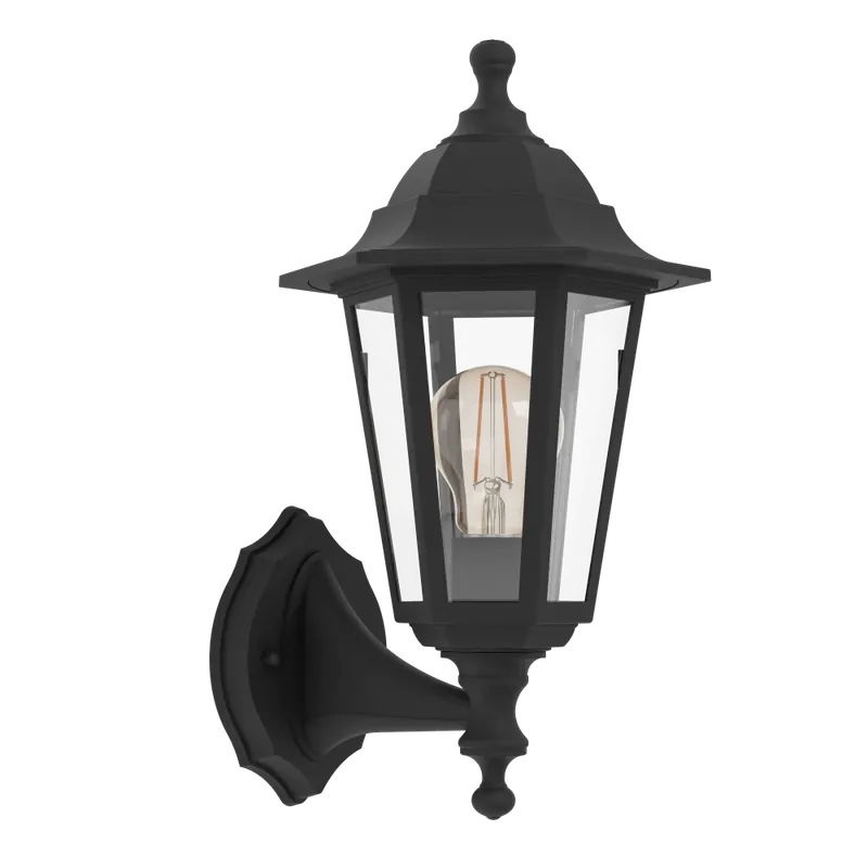 Eglo verlichting OLGIATA-E Wandlamp Zwart Premium