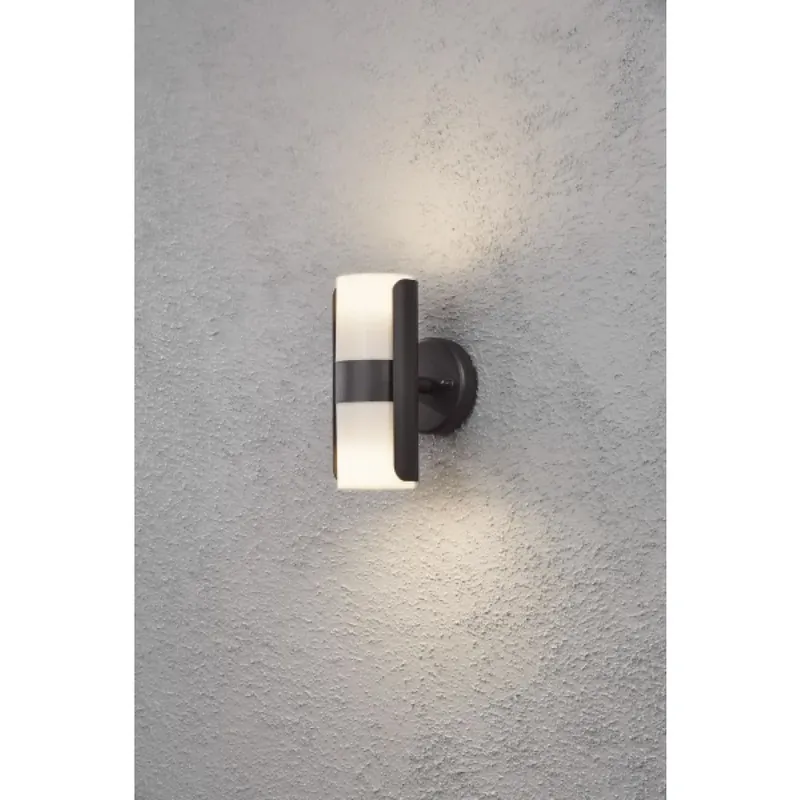 Konstsmide MODENA Muurlamp Zwart, 1-licht Premium