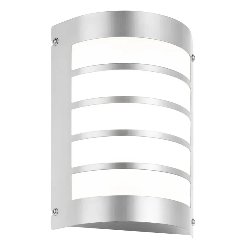 LCD Buiten muurverlichting roestvrij staal, 1-licht, Bewegingsmelder Alleen Vandaag