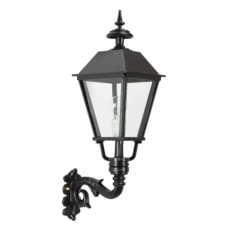 KS Verlichting M41 Muurlamp Zwart, 1-licht Tijdelijk Beschikbaar