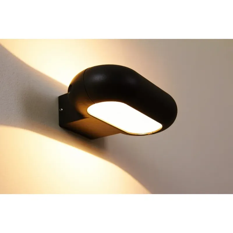 Merkproduct Globo LED RINAH Buiten muurverlichting Antraciet, 1-licht