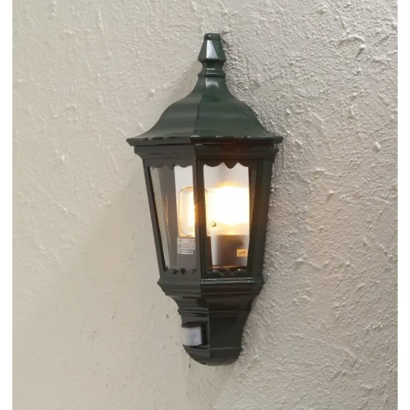 Konstsmide FIRENZE Buiten muurverlichting Groen, 1-licht, Bewegingsmelder Beperkte Voorraad