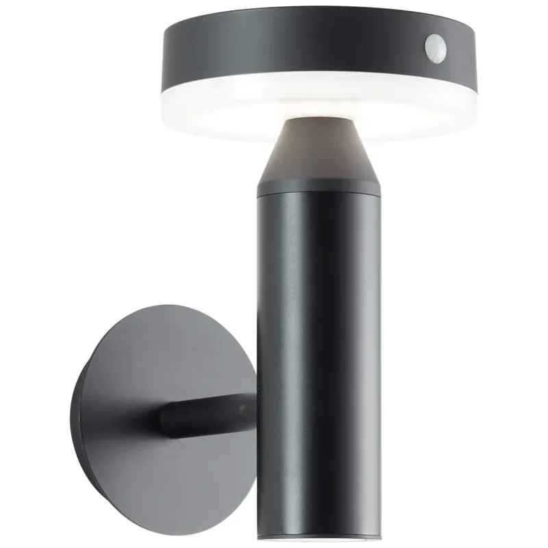 Express Levering Brilliant Magua Buiten muurverlichting LED Zwart, 1-licht