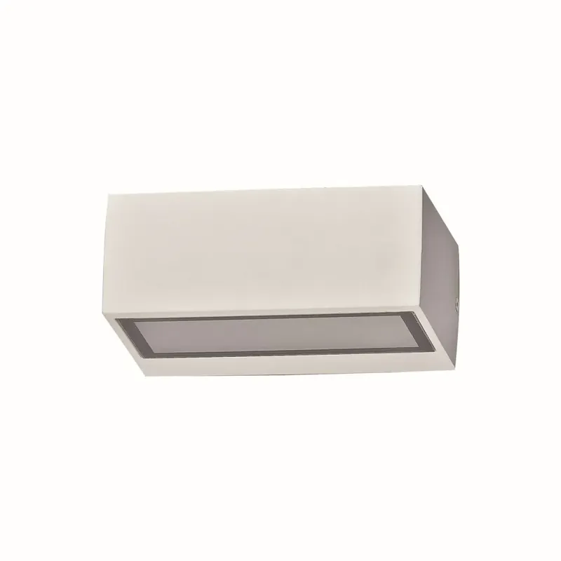 Ideallux TWIN Buiten muurverlichting Wit, 1-licht Favoriet