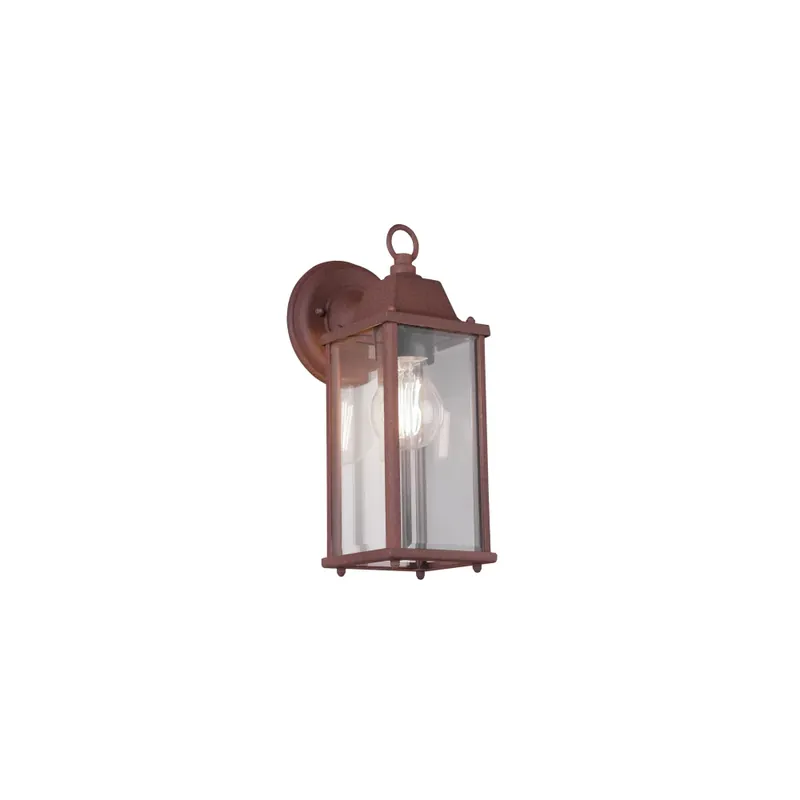 Veilige Betaling Trio Olona Muurlamp Roest, 1-licht