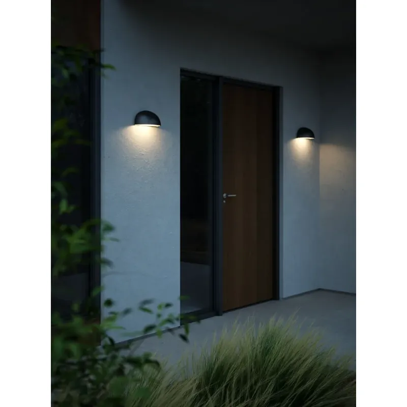 Budget Nordlux SCOR Buiten muurverlichting Zwart, 1-licht