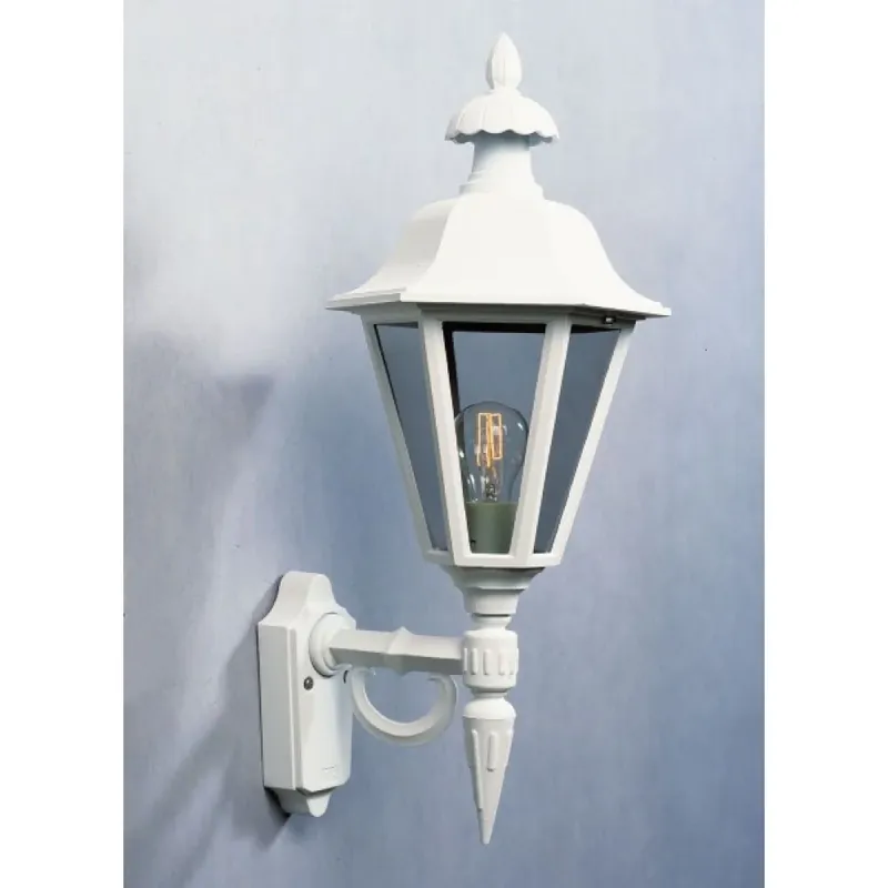 Goedkoop Konstsmide Pallas Muurlamp Wit, 1-licht