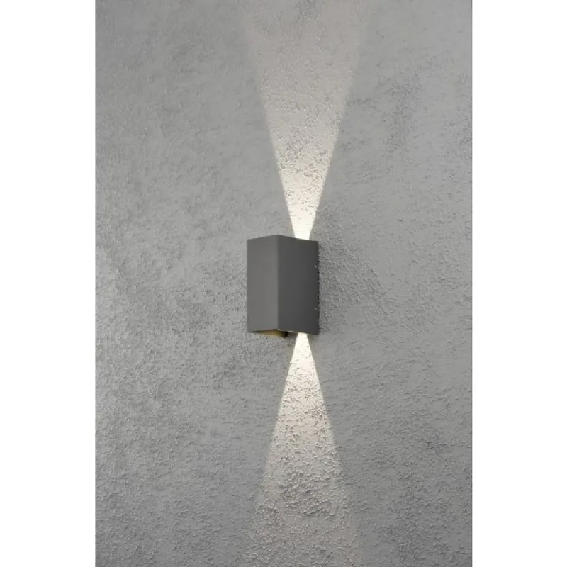 Voordeelprijs Konstsmide Cremona Muurlamp LED Antraciet, 2-lichts