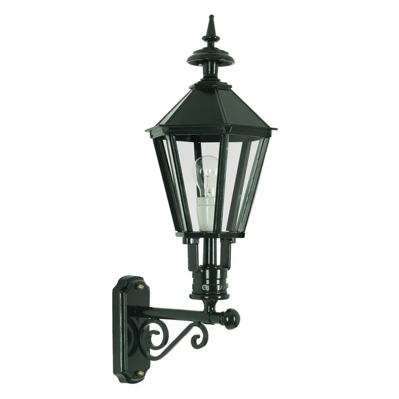 Superprijs KS Verlichting Velp Muurlamp Antraciet, Groen, Zwart, 1-licht