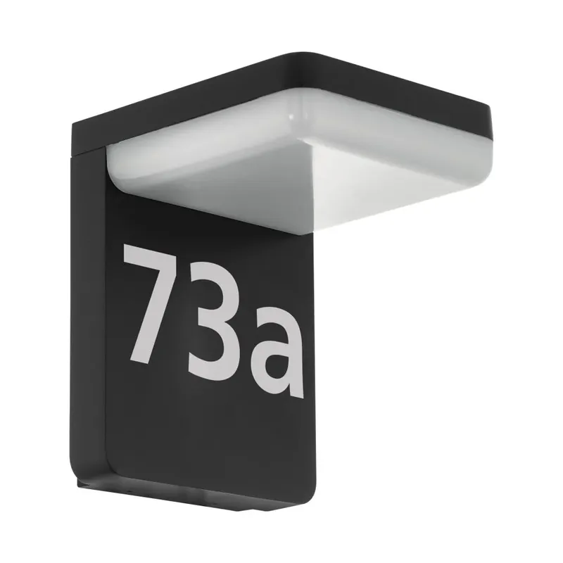 EGLO AMAROSI Wandlamp LED Zwart, 1-licht, Afstandsbediening Gratis Retour
