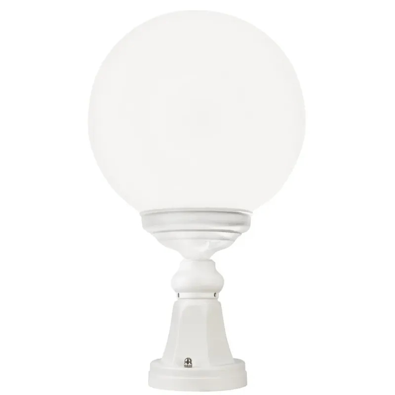 Lage Kosten LCD Soltau Buiten vloer lamp Wit, 1-licht