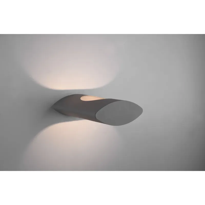Lage Kosten Trio Katun Buiten muurverlichting LED Antraciet, 1-licht