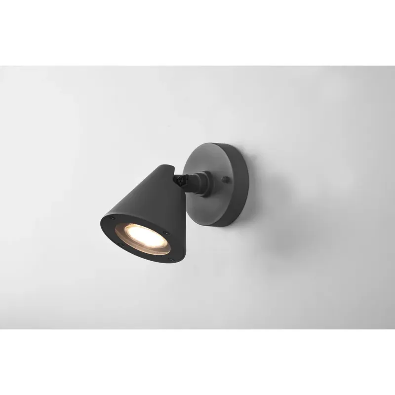 Trio Kaveri Buiten muurverlichting Antraciet, 1-licht Plaats Bestelling